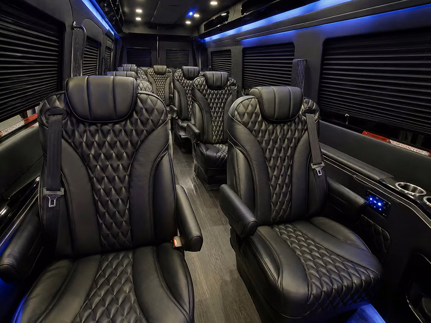 sprinter van with driver interior