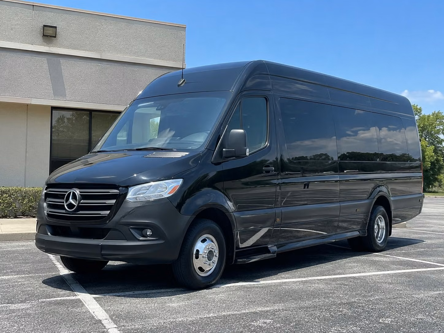 sprinter van with driver
